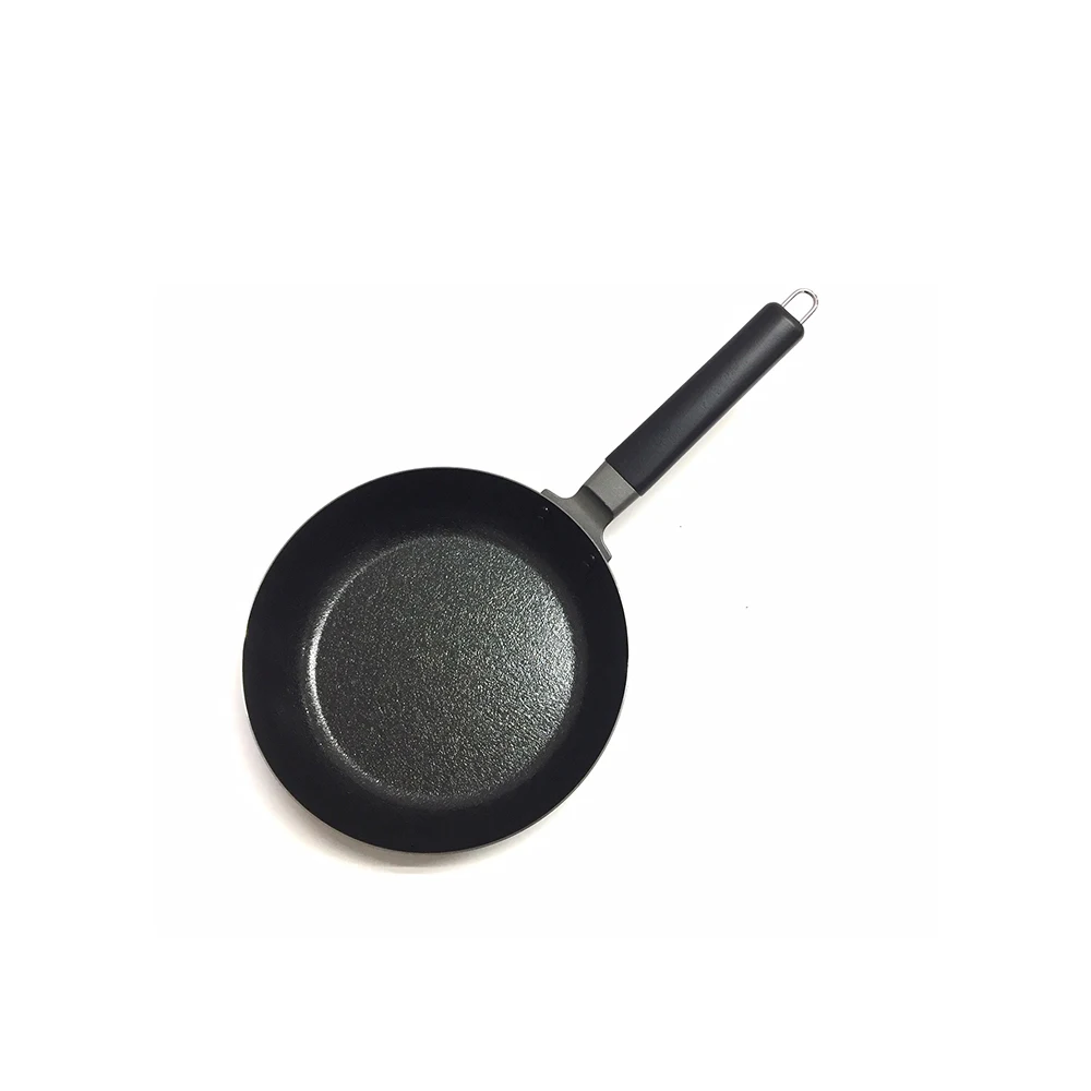 Fiber line embossed Iron Cooking Japanese Egg Frying Pan With Good Price non-stick surface finish with no coating