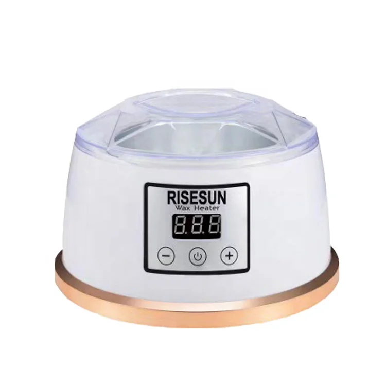 RISESUN Beautiful Appearance Removable Inner Wax Pots 500ml Filter Wax Warmer Heater