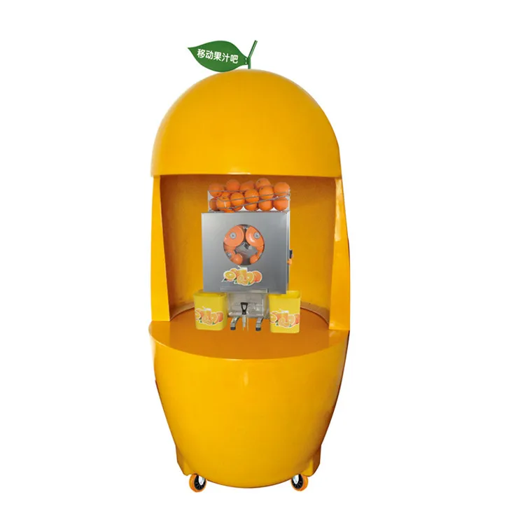 Удобная эффективная коммерческая машина для апельсинового сока из нержавеющей стали