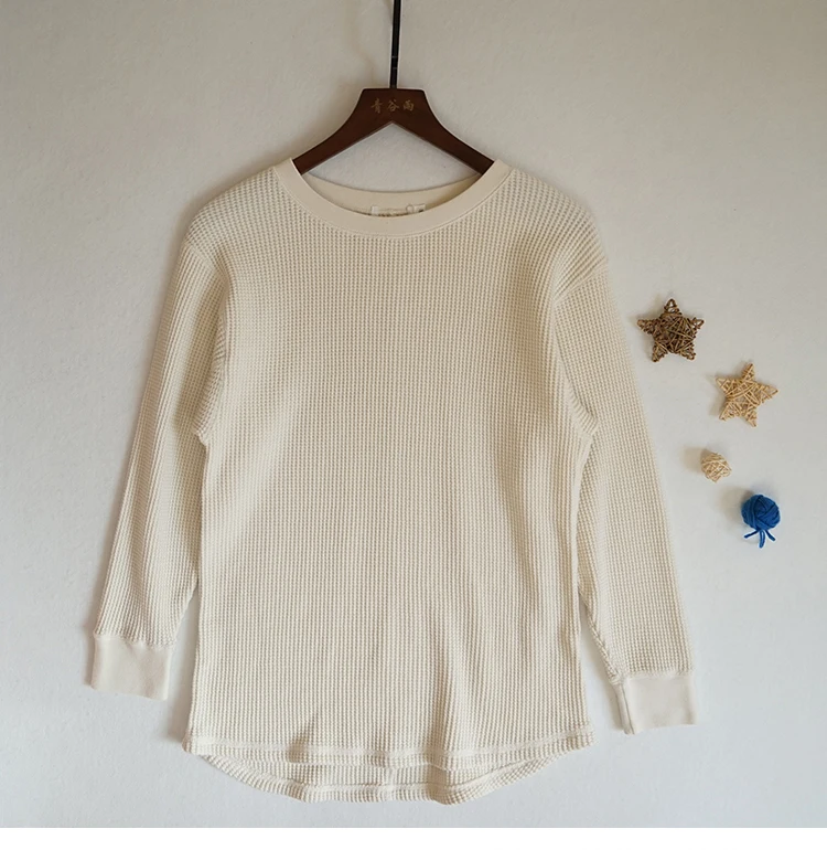 Женское мягкое термобелье из 100% хлопка с вафельным узором, комплекты длинных штанов