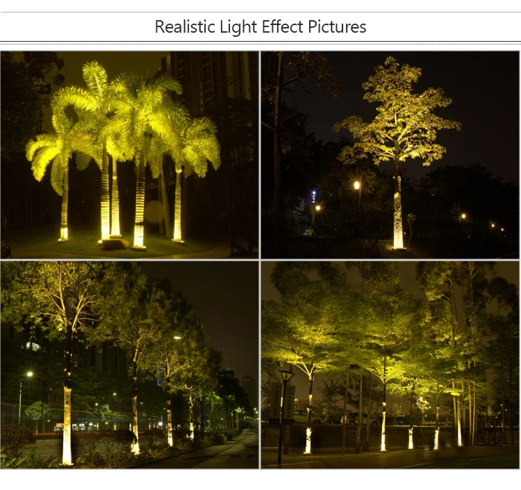 Cycle tree waterproof exterior ip65 rgb rgbw landscape lamp Garden spotlight spot outdoor led flood light