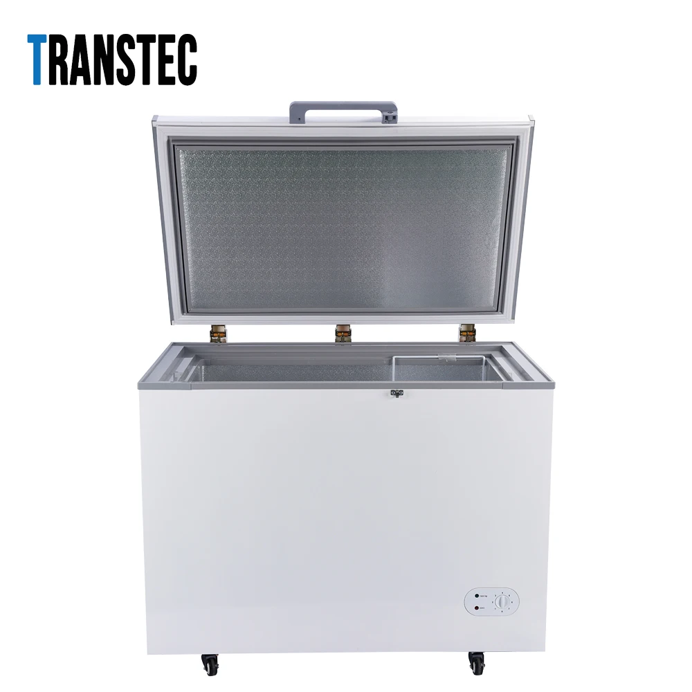 Energy-saving 100mm Foam Thickness Solar Deep Chest Freezer BD/BC 258H