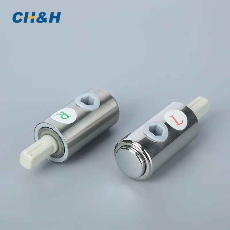 Long service life stainless steel soft close toilet seat hinges damper