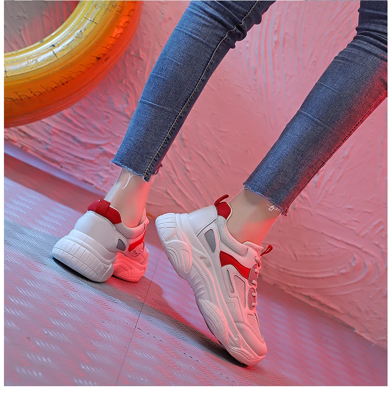 
Gowisdom 2019 spring promotion running shoes Height Increasing running shoes women sneakers running casual shoes 