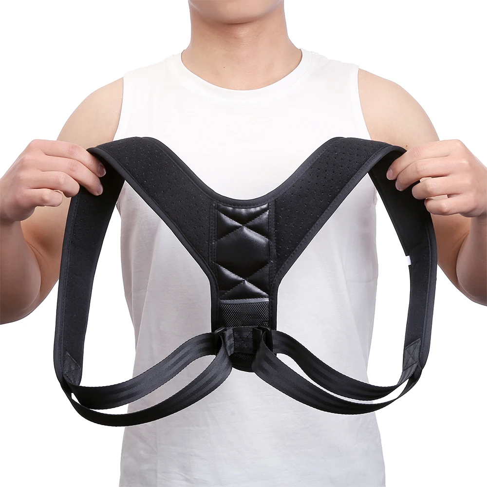 Hot Sales Adjustable Posture Corrector Belt Flexible Posture Corrective Brace Adult Back Support