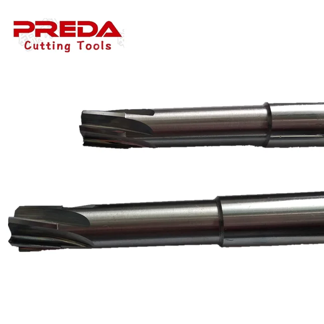 Solid carbide 6 flutes straight reamers endmill with internal coolant holes