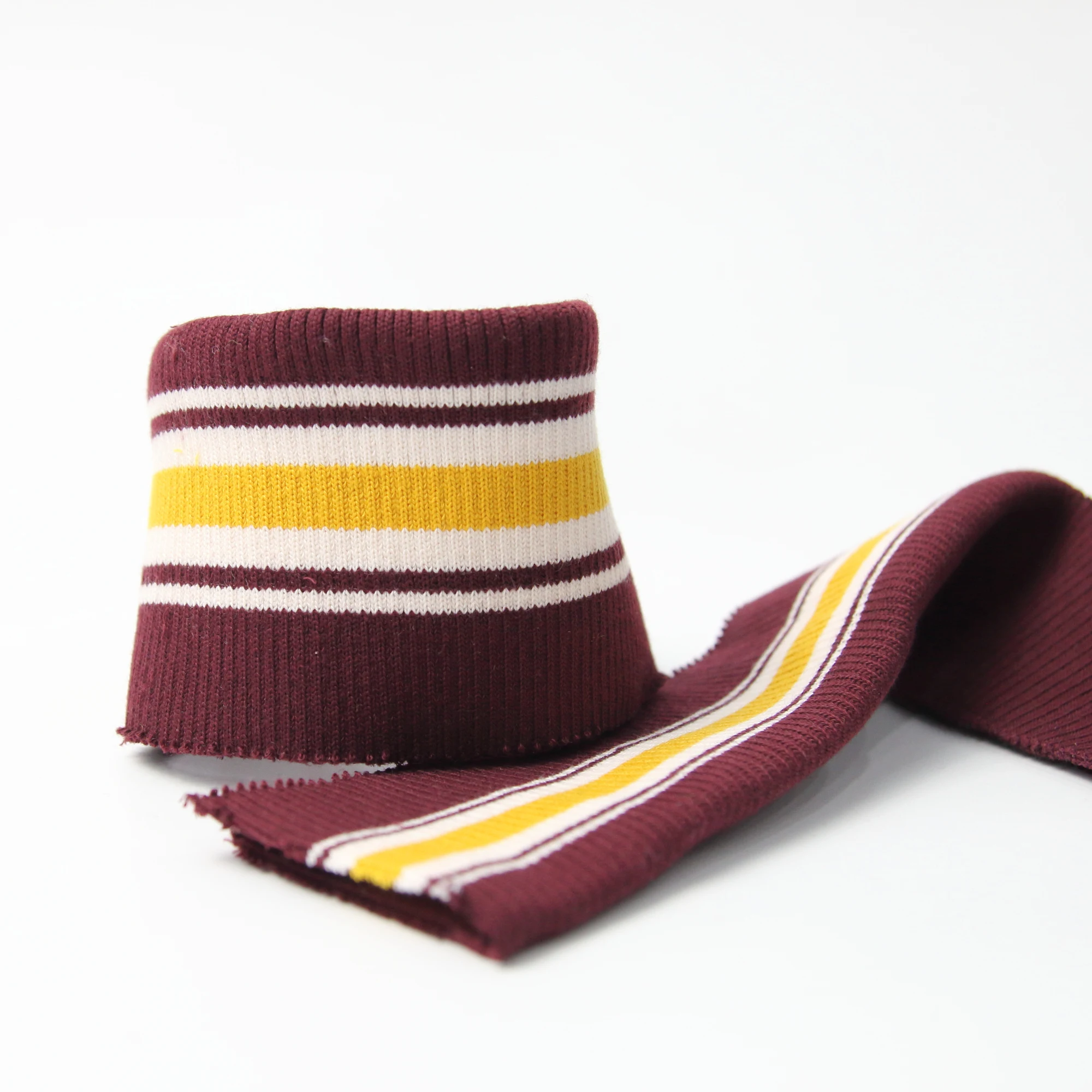 (Electronic Components) striped knit rib fabric cuff Of Low Price