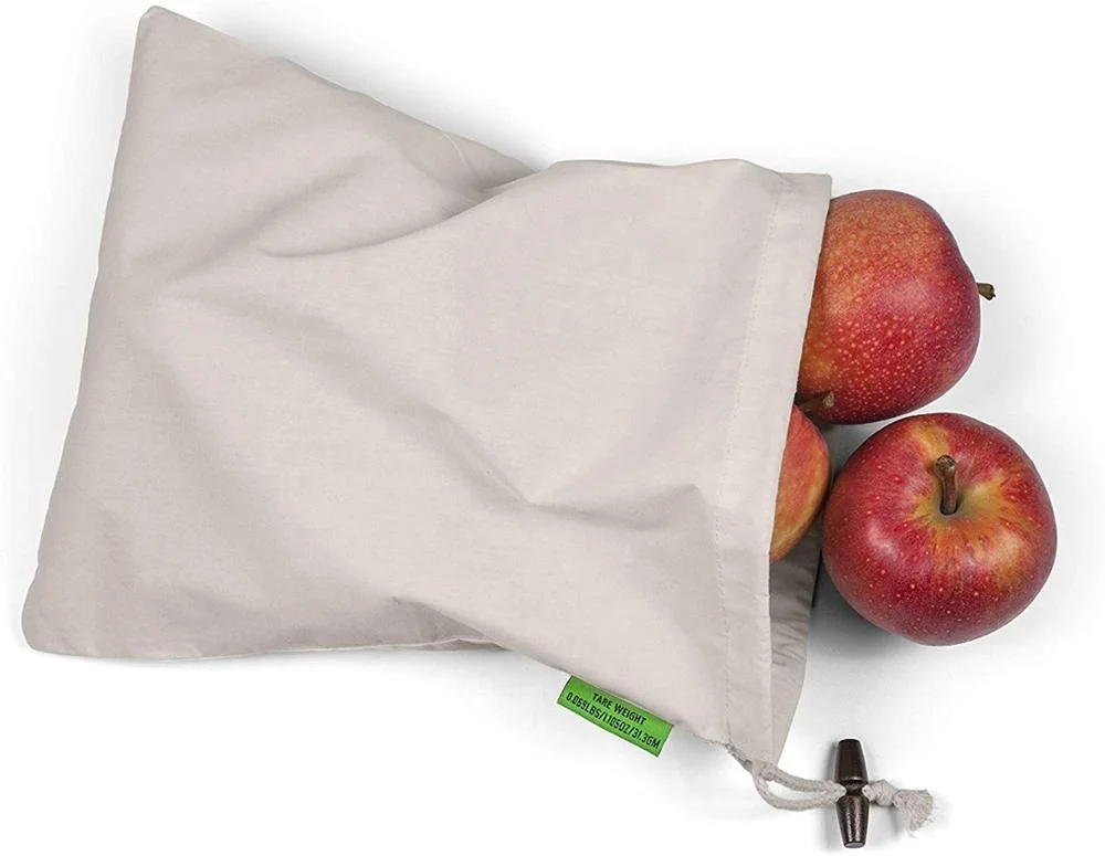 Сетчатая Сумка на шнурке из 100% хлопка