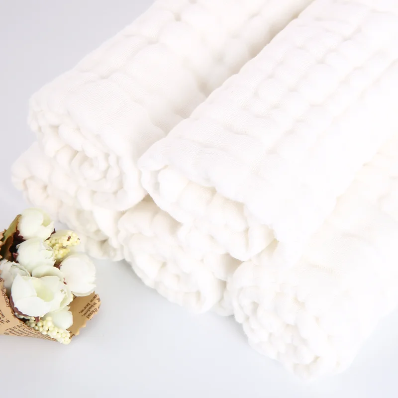 
10 layers 100% cotton baby gauze diapers nappy newborn muslin baby diapers cloth insert 10PCS/Bag 