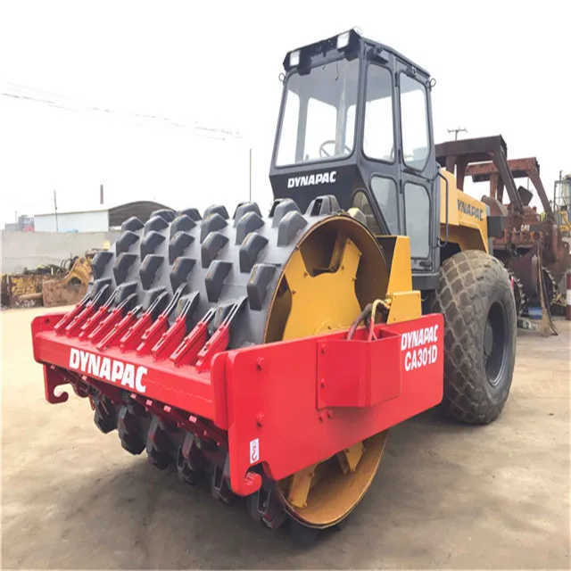 DYNAPAC CA30PD ролик с подставкой/dynapac ca301PD ролик/Подержанный дорожный каток Dynapac CA301D уплотнитель CA301D / CA602D/CC21