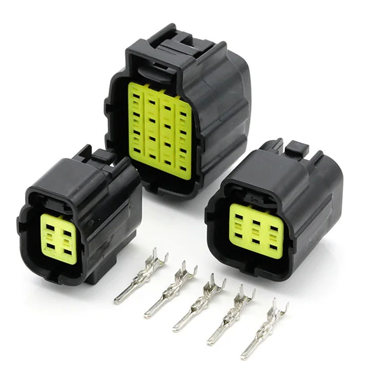 DT 6 Pin Kit Deutsch Waterproof DT04-6P DT06-6S Connector