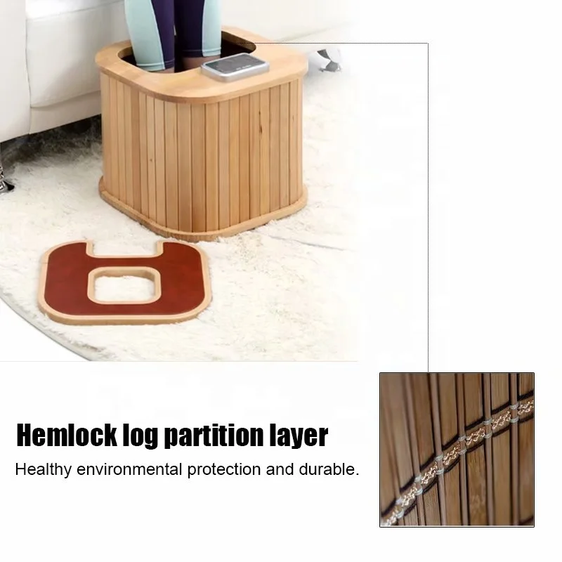 Electric Far Infrared Low Radiation Carbon Foot Sauna with KC&CB Certificate