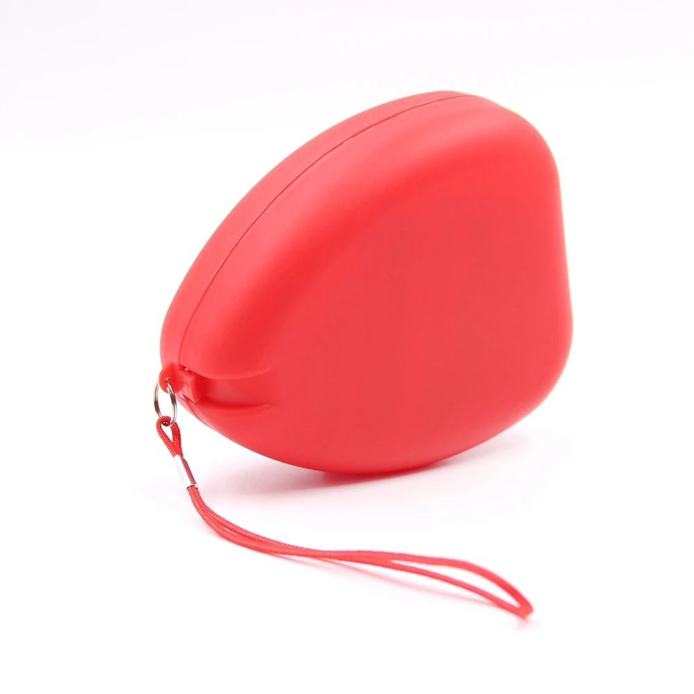 LWC-02 медицинский CPR спасательная маска для взрослых и детей Карманный реанимационная маска с жестким чехлом