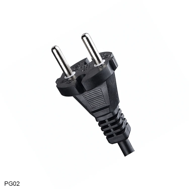 VDE сертификат AC Европа Электрический удлинитель 2 булавки AC Schuko ЕС Plug Европейский мощность шнур