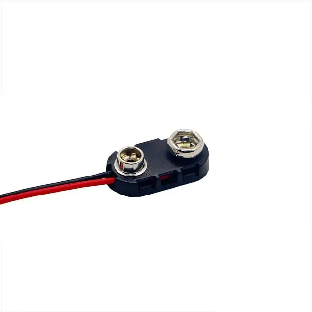 T-type and I-type 9V Snap Battery Clip Connector