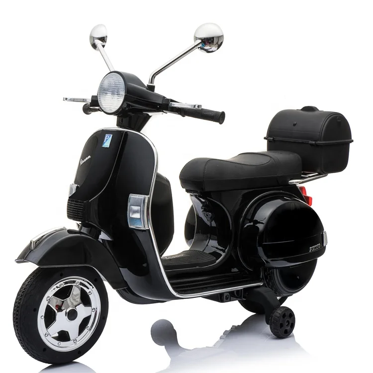 New Licensed Vespa 12V Electric 3 wheels Battery Kids Motoryclces For Kids