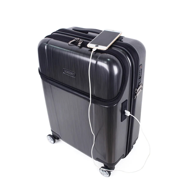 
2019 new product USB charger,TOP penning portable smart suitcase, carry-on luggage 