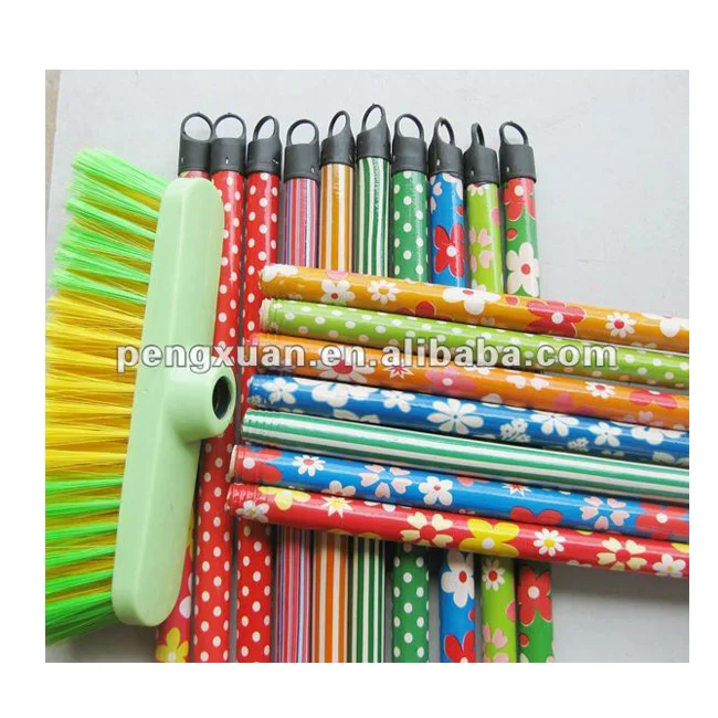 Hot selling in sri lanka market broom handle wood for indoor cleaning broom