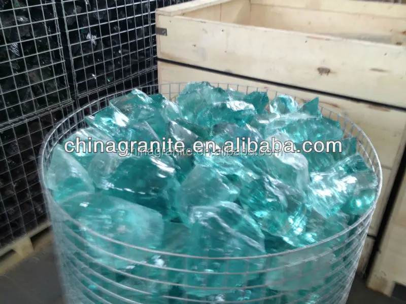 Топ садовый декор натуральный большой Благоустройство Стекла валун для продажи