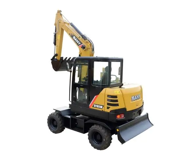 SANY SY65W 6 Ton Buy China Wheel Excavator Sale