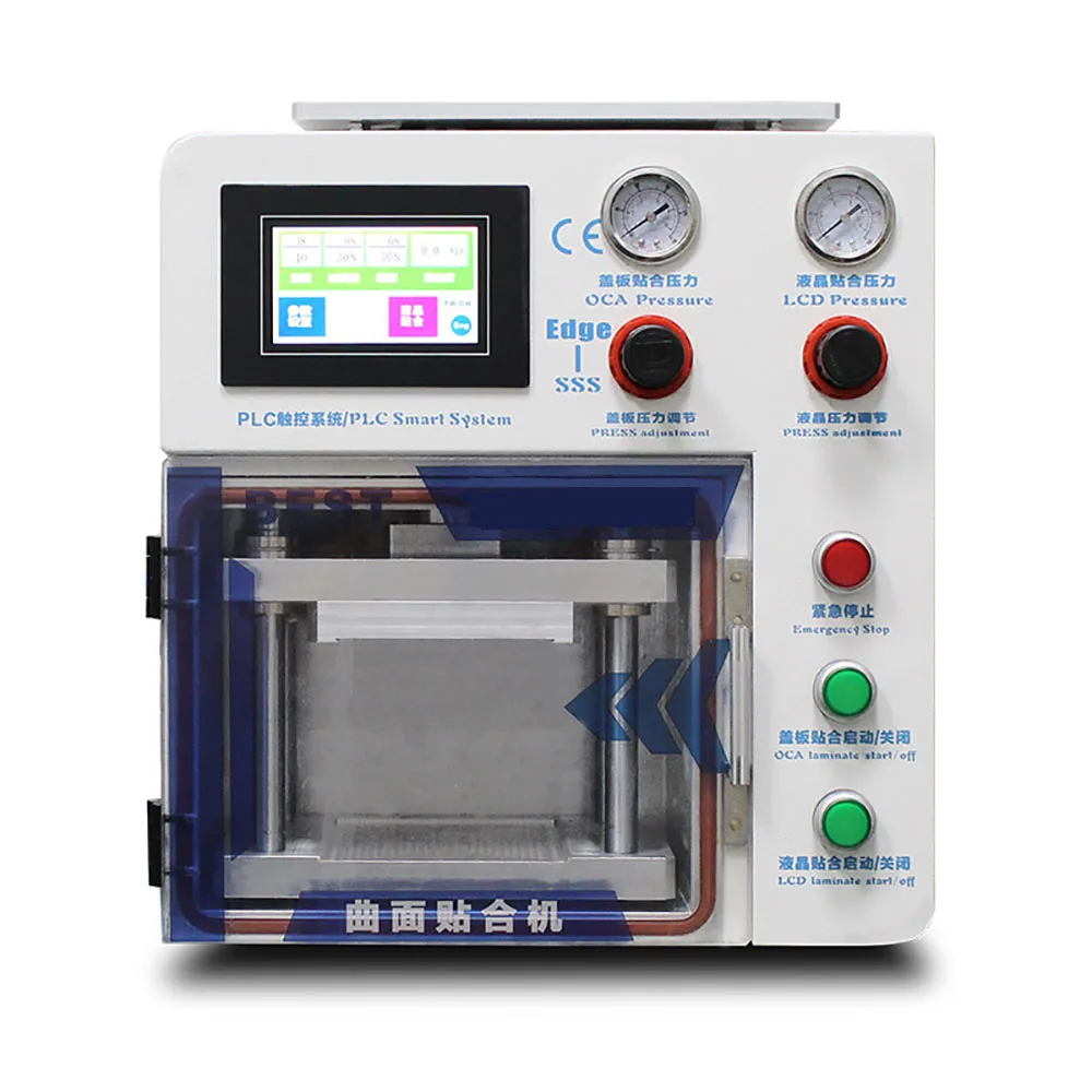 kailiwei   Full set of Samsung lcd inframe lamination for S7 S8 S9 Touch Screen LCD OCA Vacuum Laminator machine