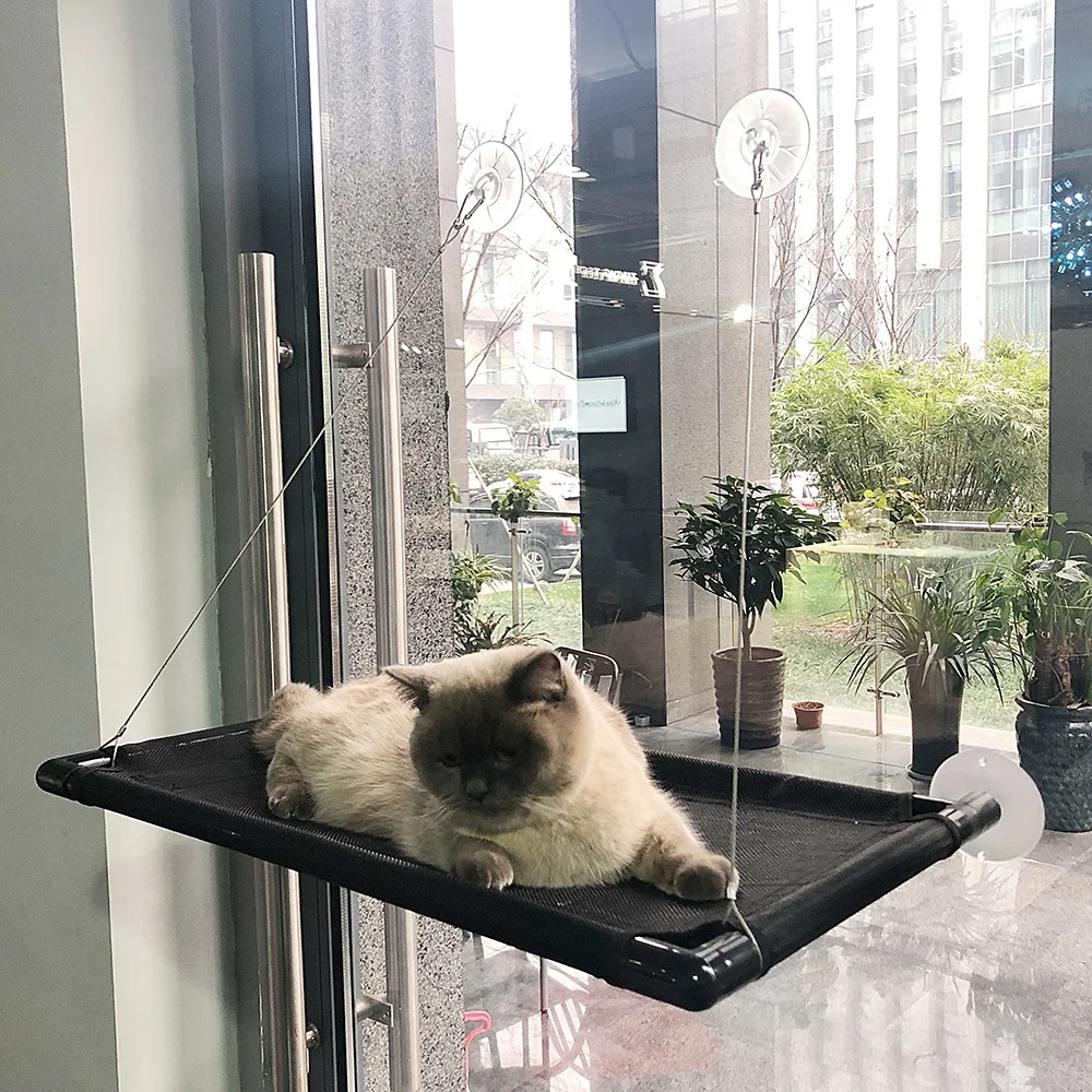 
Wholesale Stock High Quality Kitty Hanging Bed Cat Hammock Window for Pets 