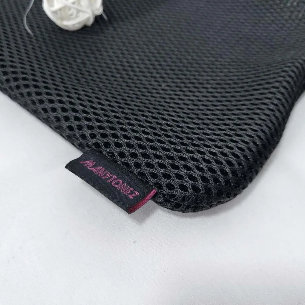 Custom Factory Design Black Gift Drawstring Mesh Bag