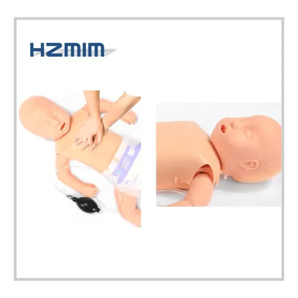 CPR training infant baby manikin with controller, CPR infant manikin