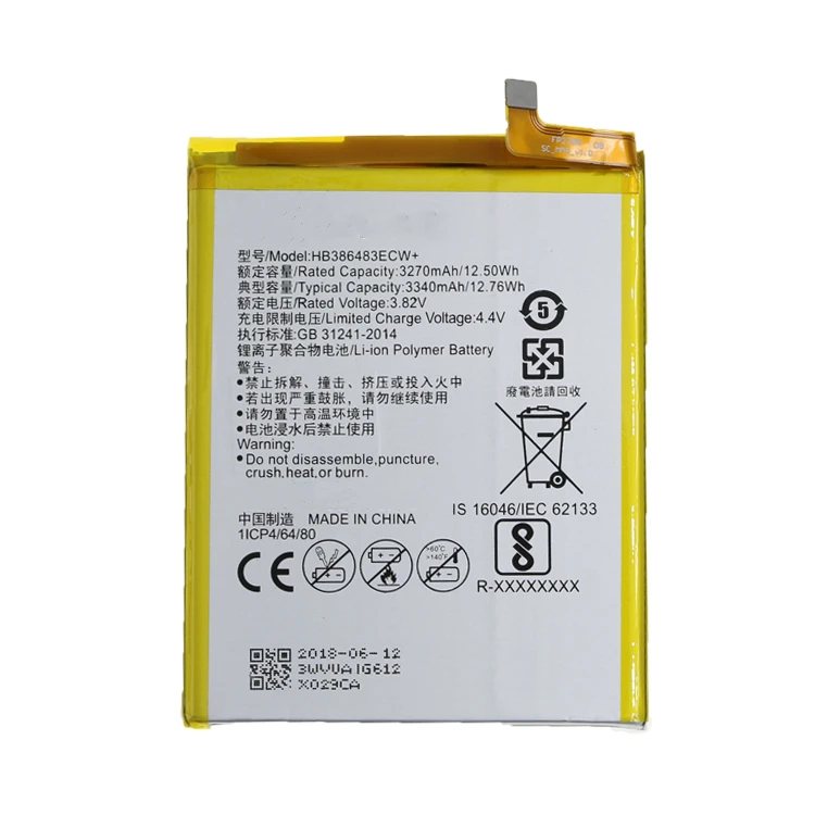 Оптовая продажа с фабрики Китая перезаряжаемые смартфон резервного копирования батарея для Maimang5 Huawei Maimang 5 Замена