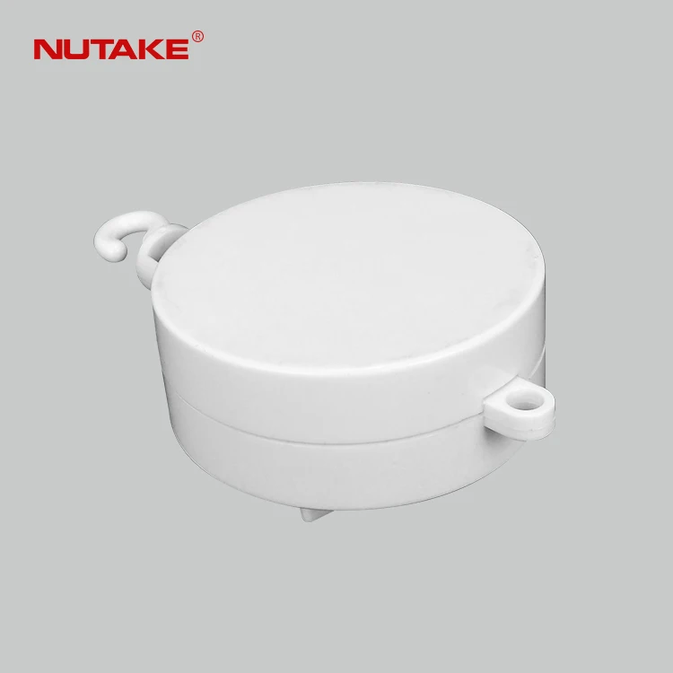 18 note movement in shell case music box for crib mobile