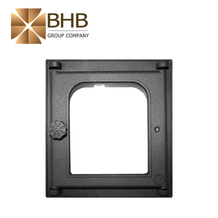 Nice appearance not easy deformation fireplace glass door