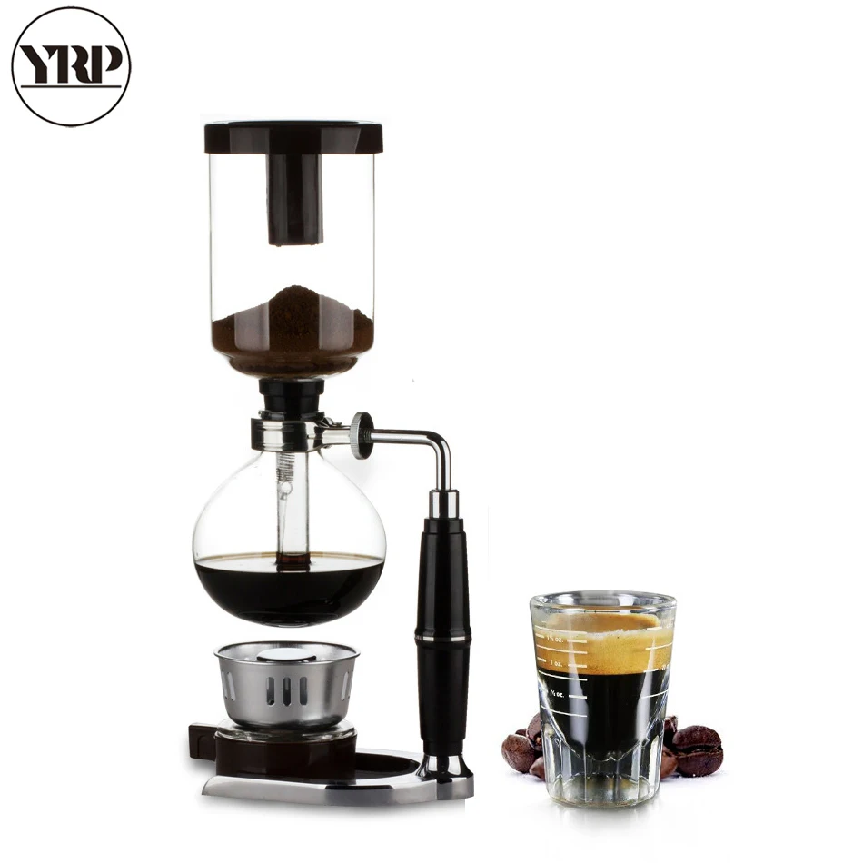 
YRP Japanese Style Coffee Syphon Coffee Maker With 3 or 5 Cups For Espresso 