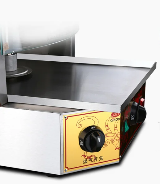  High quality turkey 3 burner gas chicken charbon gyro stove of roasters doner surat price shawarma grill machine for