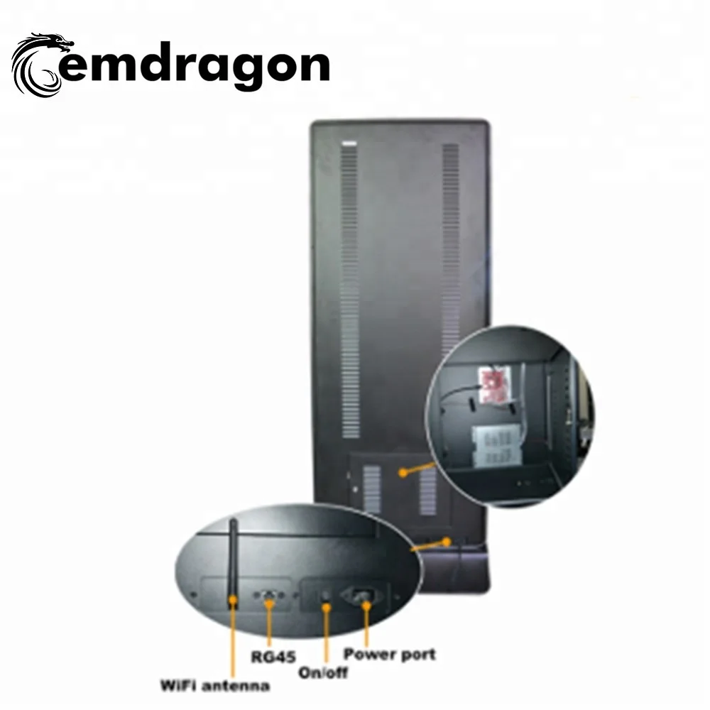 New promotion SDID4609-E-UHD AD Player advertising mirror taxi signsfor 32Inch touch Screen advertising display