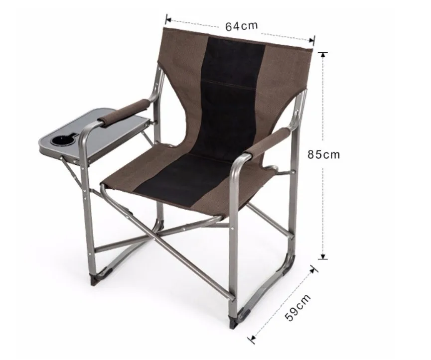 Outdoor lazy fishing chair stool back folding portable lounge chair home director chair