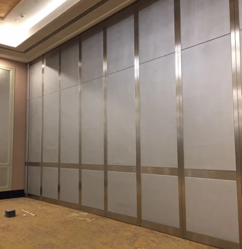 Складные Настенные перегородки для ресторана, акустическая перегородка аккордеона, звукоизоляционные передвижные стены для банкетного зала