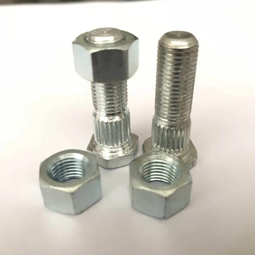 
high strength carbon steel heavy Galvanized double hex nut 