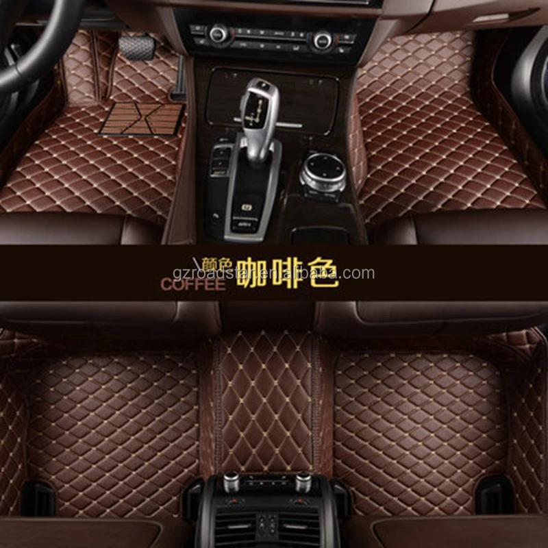 High Quality 5D car mats Waterproof carpet for Audi-1 A3 A4L A5 A6L A8L Anti-slip car mats with good price