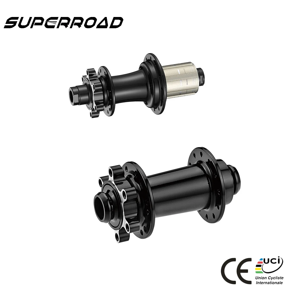 
Powerway CX27 ENDURO bearing disk brake bike hub 6 pawls J-bend for Cyclocrsoo road bicycle wheels 