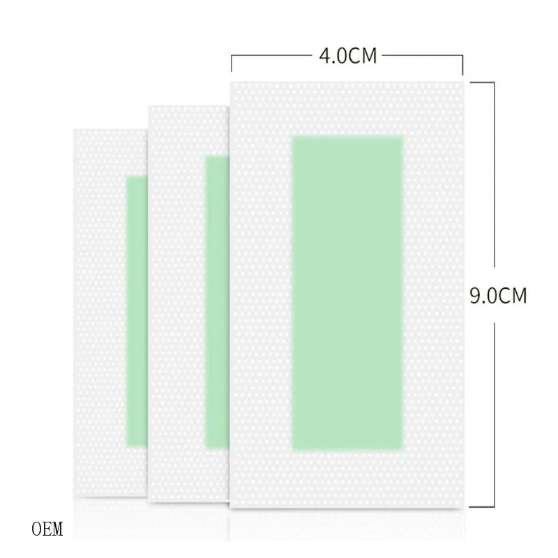 2021 top quality skin care non-woven fabric hair removal wax paper 150pcs disposable wax strips