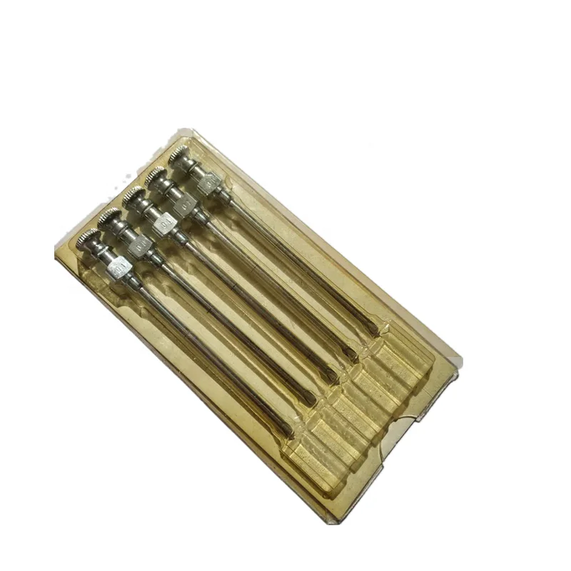 NEW PRODUCTS STAINLESS STEEL SPINAL LUMBAR PUNCTURE NEEDLES  FOR VETERINARY USE