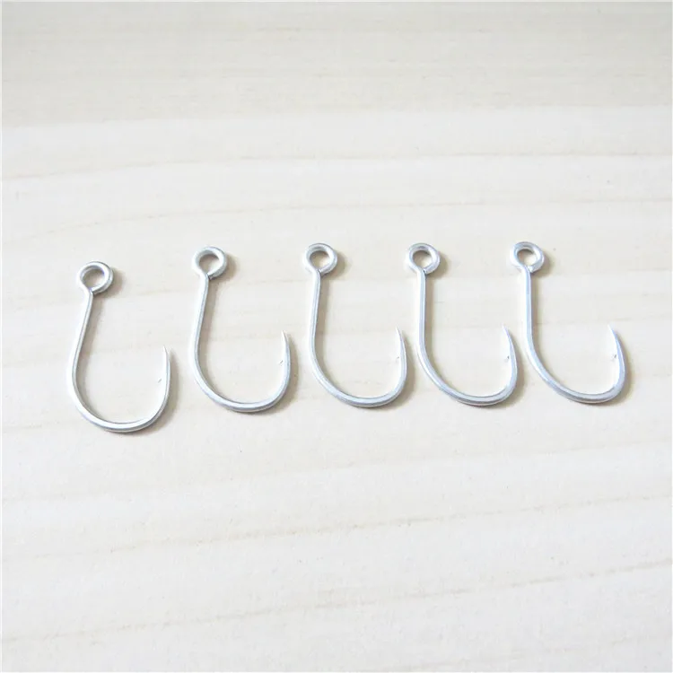 
 Рыболовные крючки NL005 из белой высокоуглеродистой стали, 1, 2, 4, 6, 8, все размеры, для соленой воды  