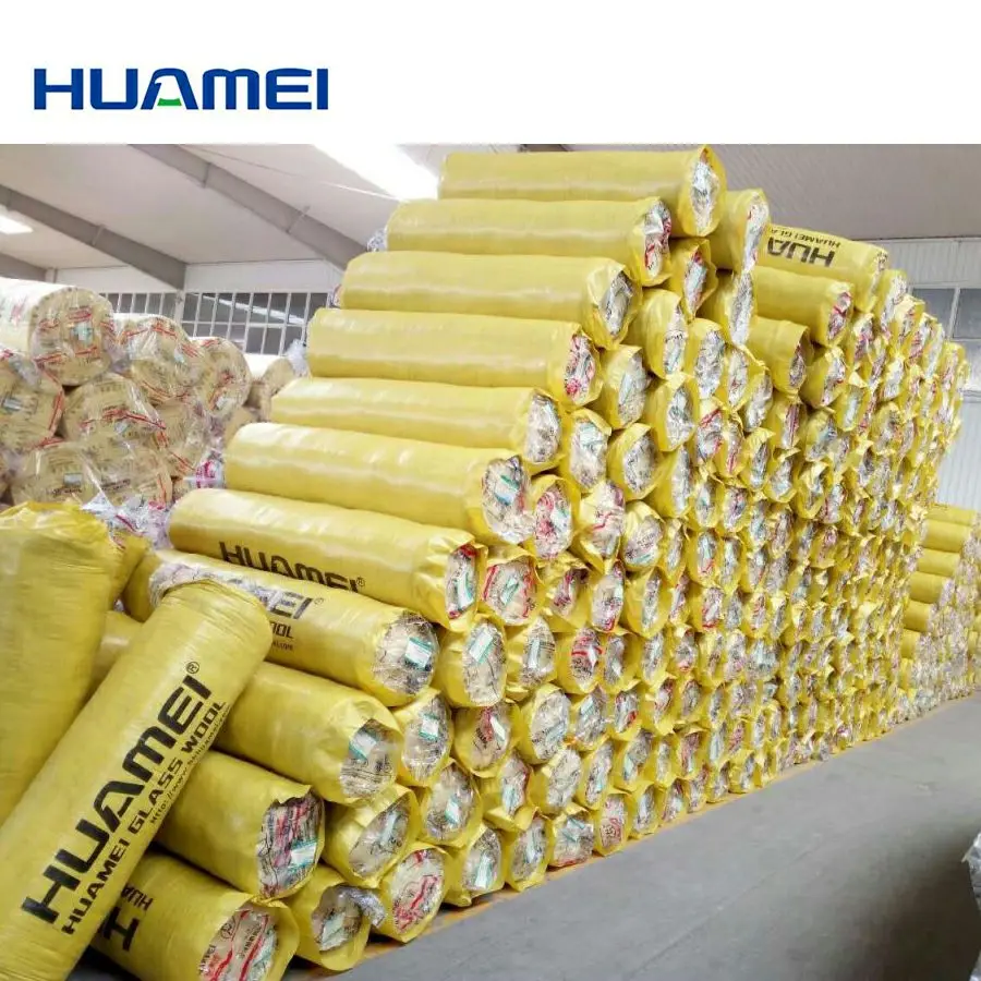 mineral 100mm No Itch Kraft Paper Glass Wool Huamei Brand