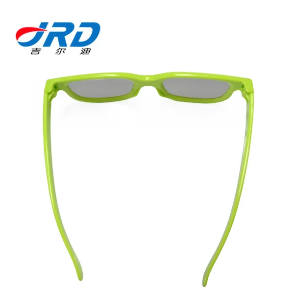 
Custom OEM Make Plastic Disposal Polarized 3D Movie Glasses for Cinema Systems 