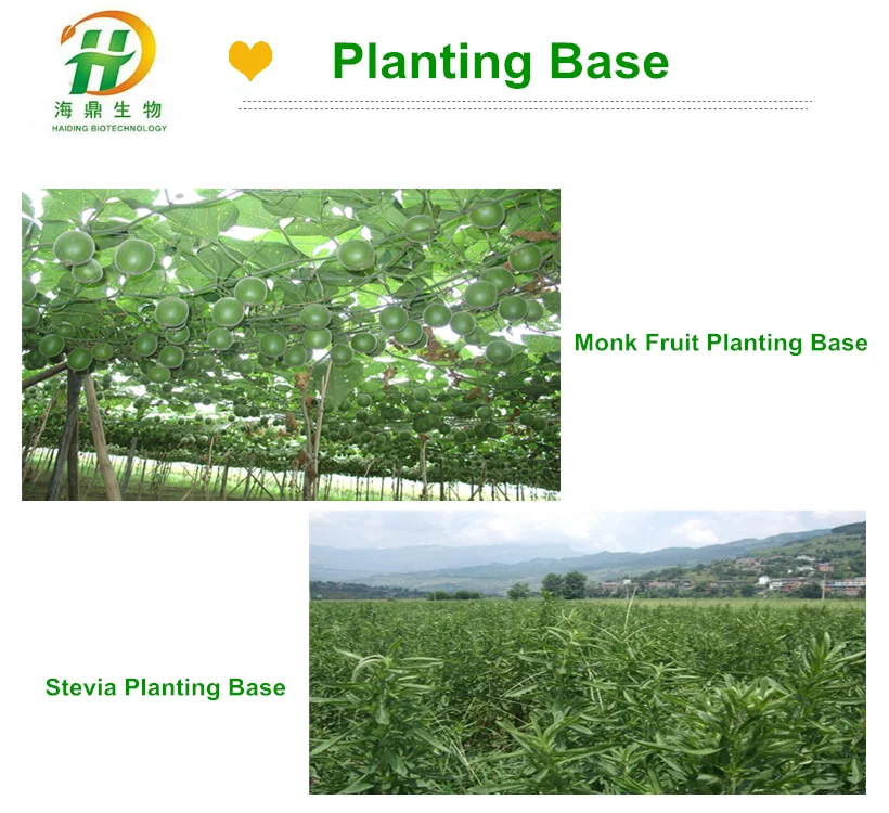 USDA Organic Pure Monk Fruit Extract Sweetener (One Ingredient)  Mogroside V25%  Mogroside V50%