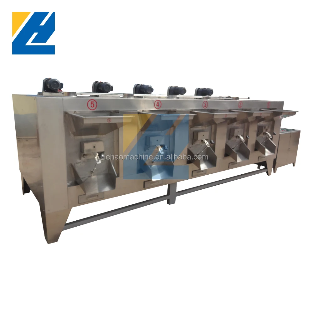 Automatic commercial large peanut roasting machine almond soybean roaster rotary drum