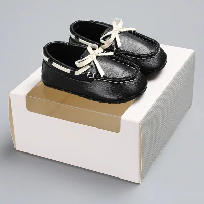 
Hao Baby Spring and Autumn 0-1 Years Old Boy Baby Casual Soft Shoes Non-slip Baby Toddler Shoes 