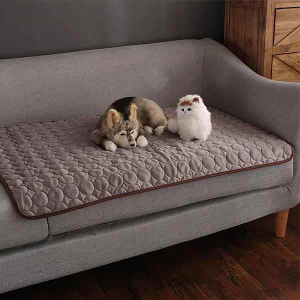 Pet Summer Ice Silk Cooling Mat Bed