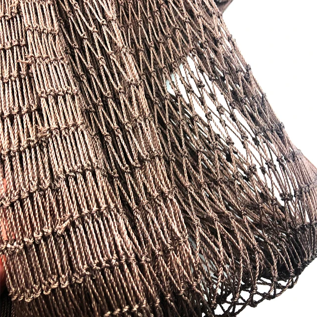 700D/6PLY x 18MMSQ x 200MD x 50M коричневая полиэтиленовая сетка HDPE