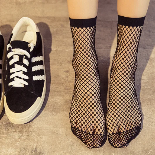 New spring and summer fishnet stockings sexy mesh ladies stylish silk socks